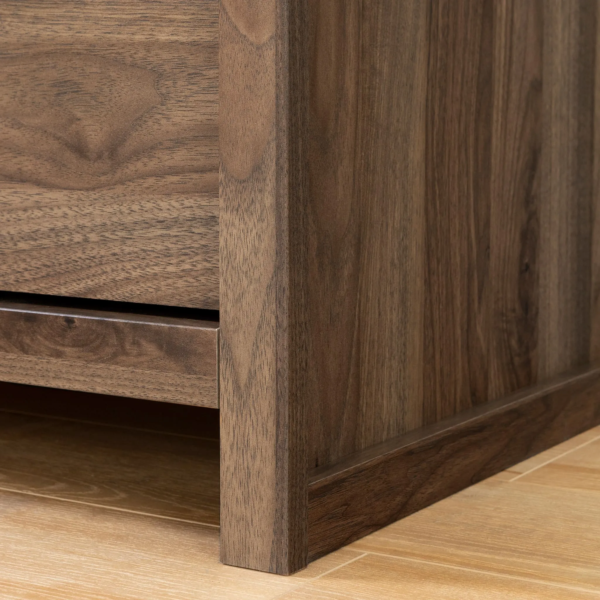 South Shore Commode 5 Tiroirs - Tao Noyer Naturel