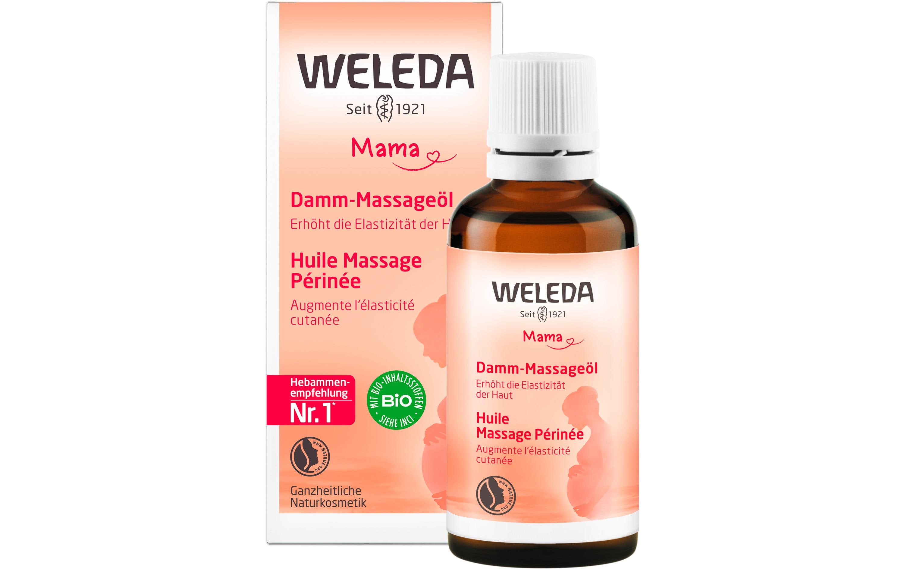 Pflegeöl Damm-Massageöl 50 mlPlegendes und natürliches Damm-Massageöl