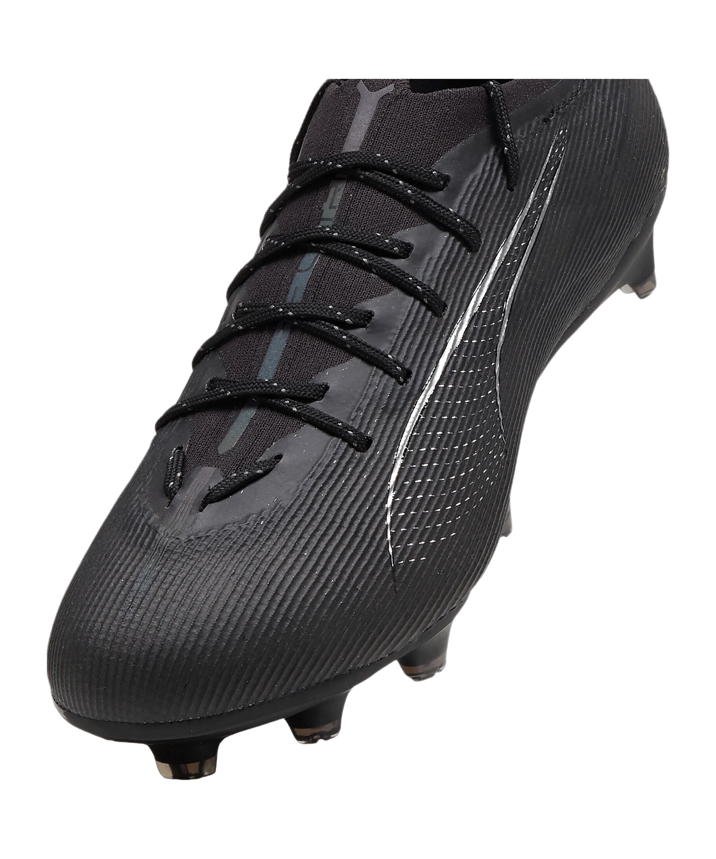 PUMA ULTRA 5 Pro FG/AG Eclipse Schwarz Weiss F02