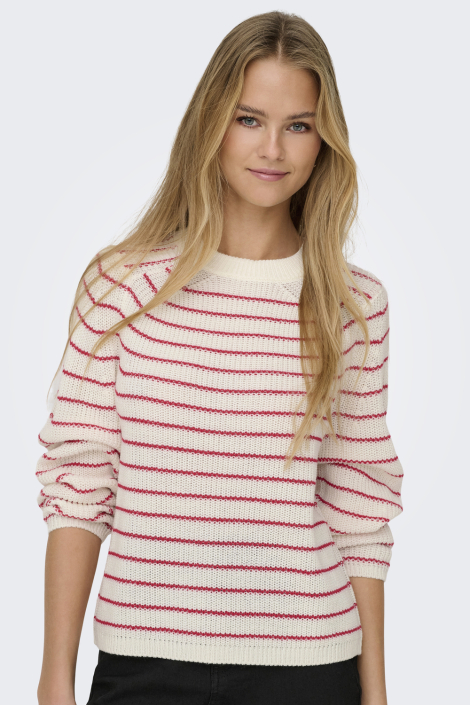 Only beige dames trui