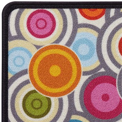 Tapis de cuisine multicolore