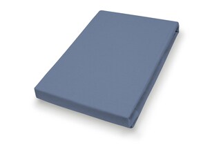 Vario Spannbetttuch 140/160 x 200 cm blau