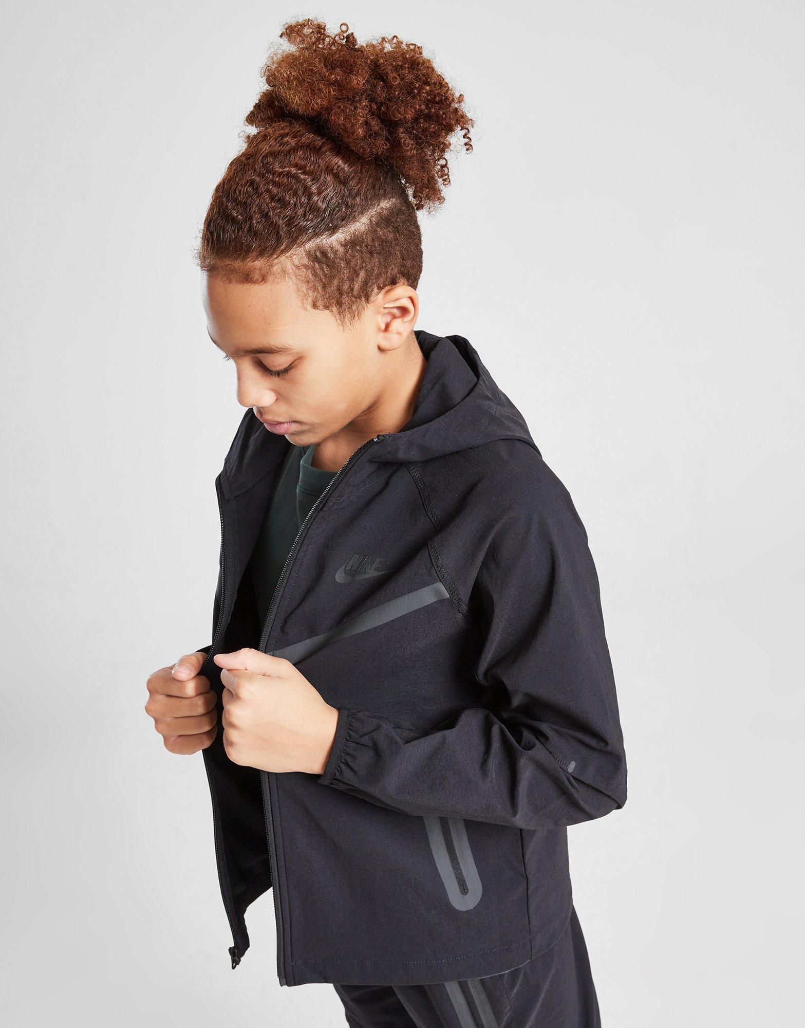 Nike Tech Woven Full Zip Jacket Junior