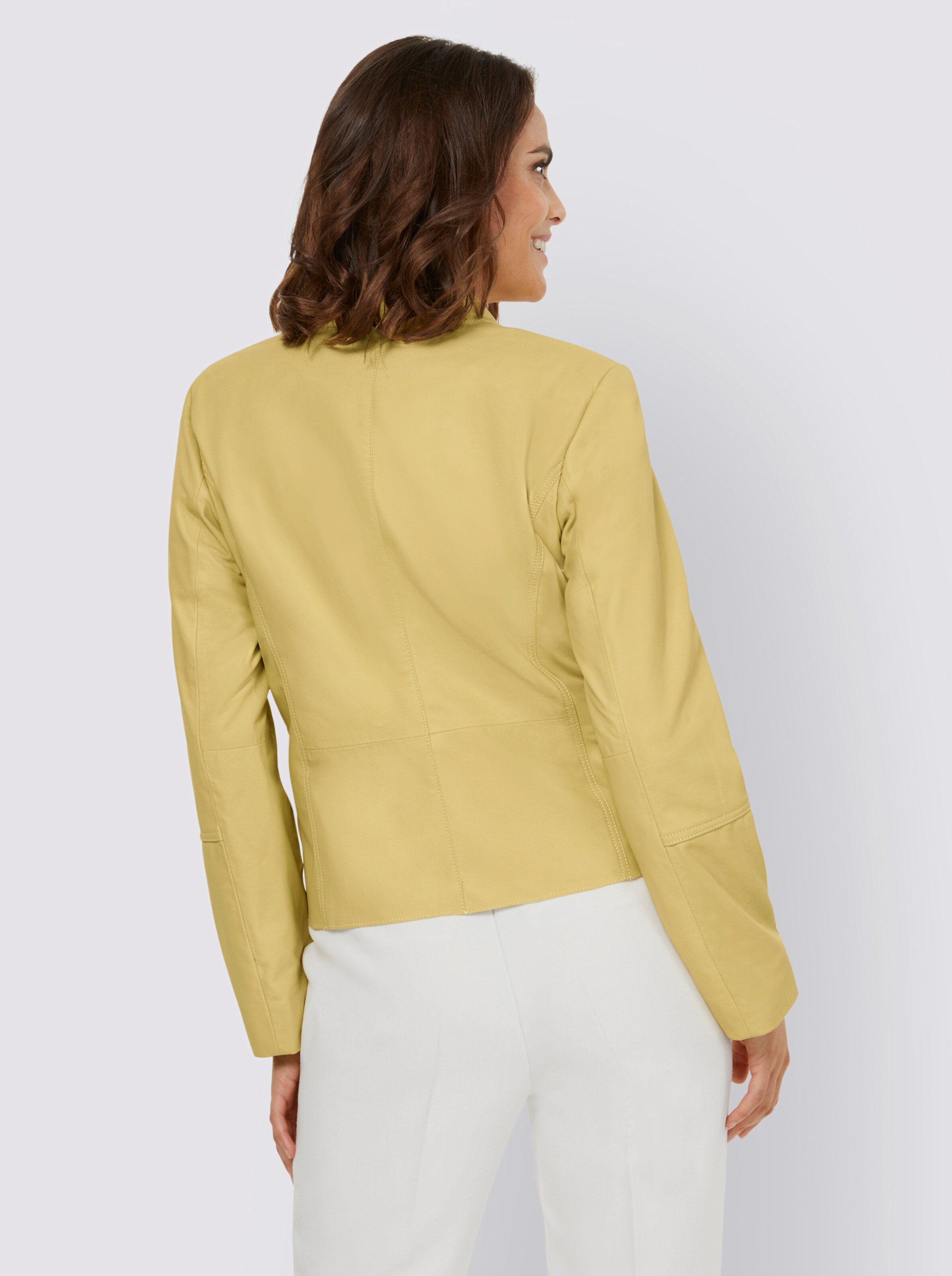 Leder-Jacke