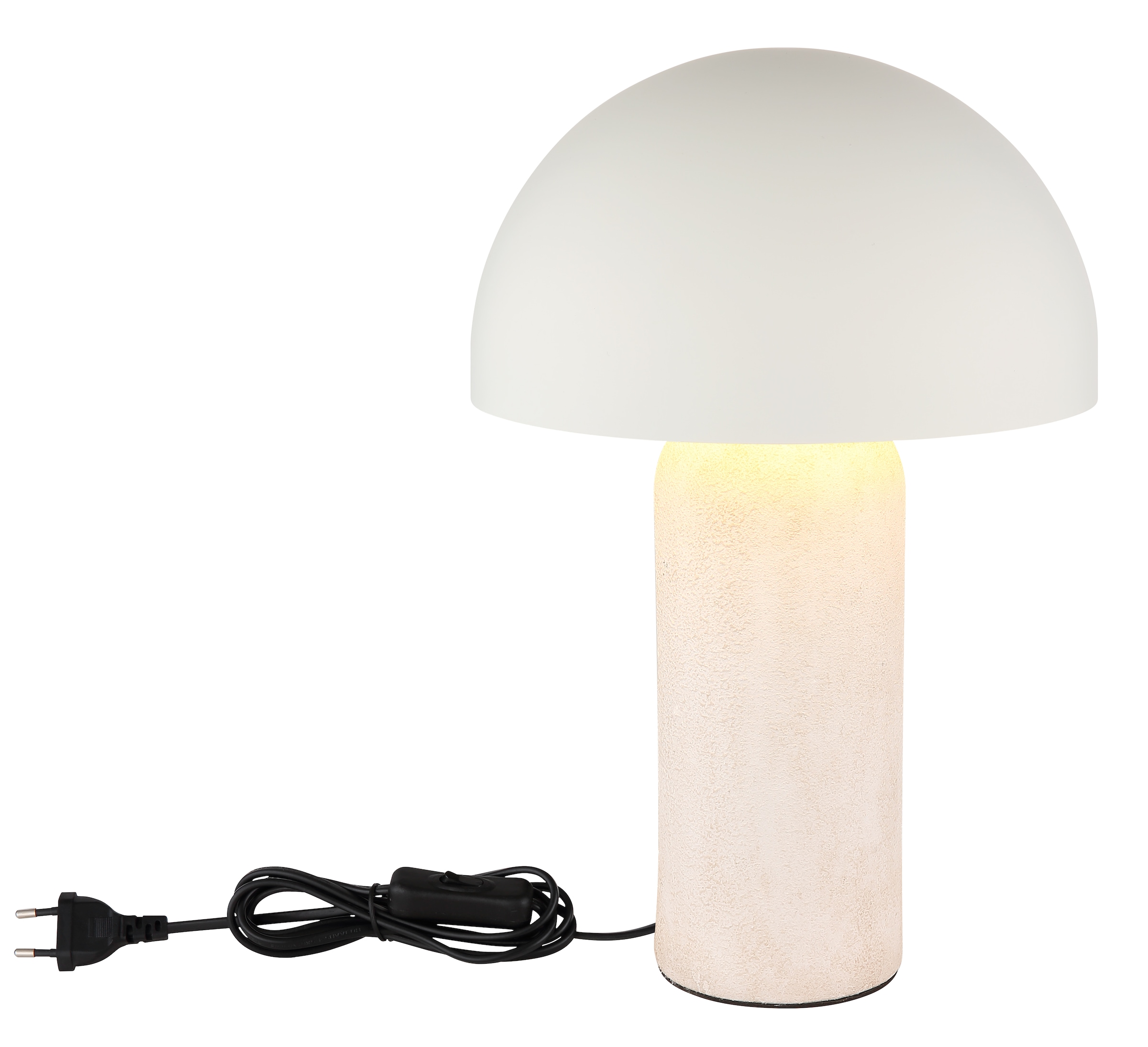 homsy by Ana Johnson Tischleuchte »LUMEVA Pilz Lampe« E14 warmweiss - kaltweiss Keramik, Pilzleuchte, Höhe 38cm