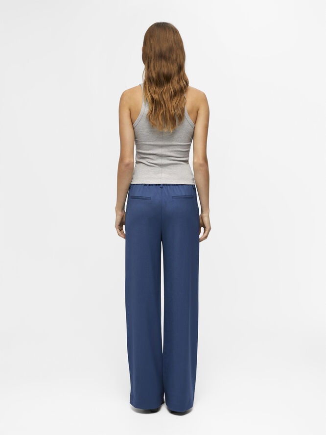 Object OBJLISA WIDE PANT NOOS Dark denim