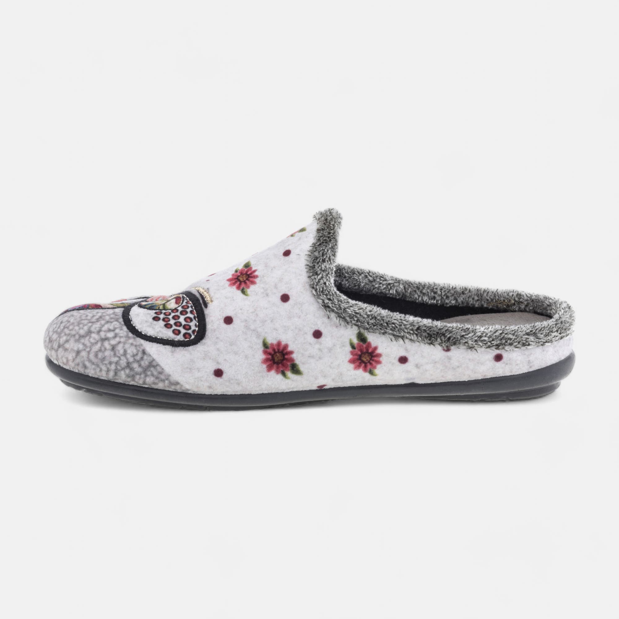 Pantoufles mules Femme beige