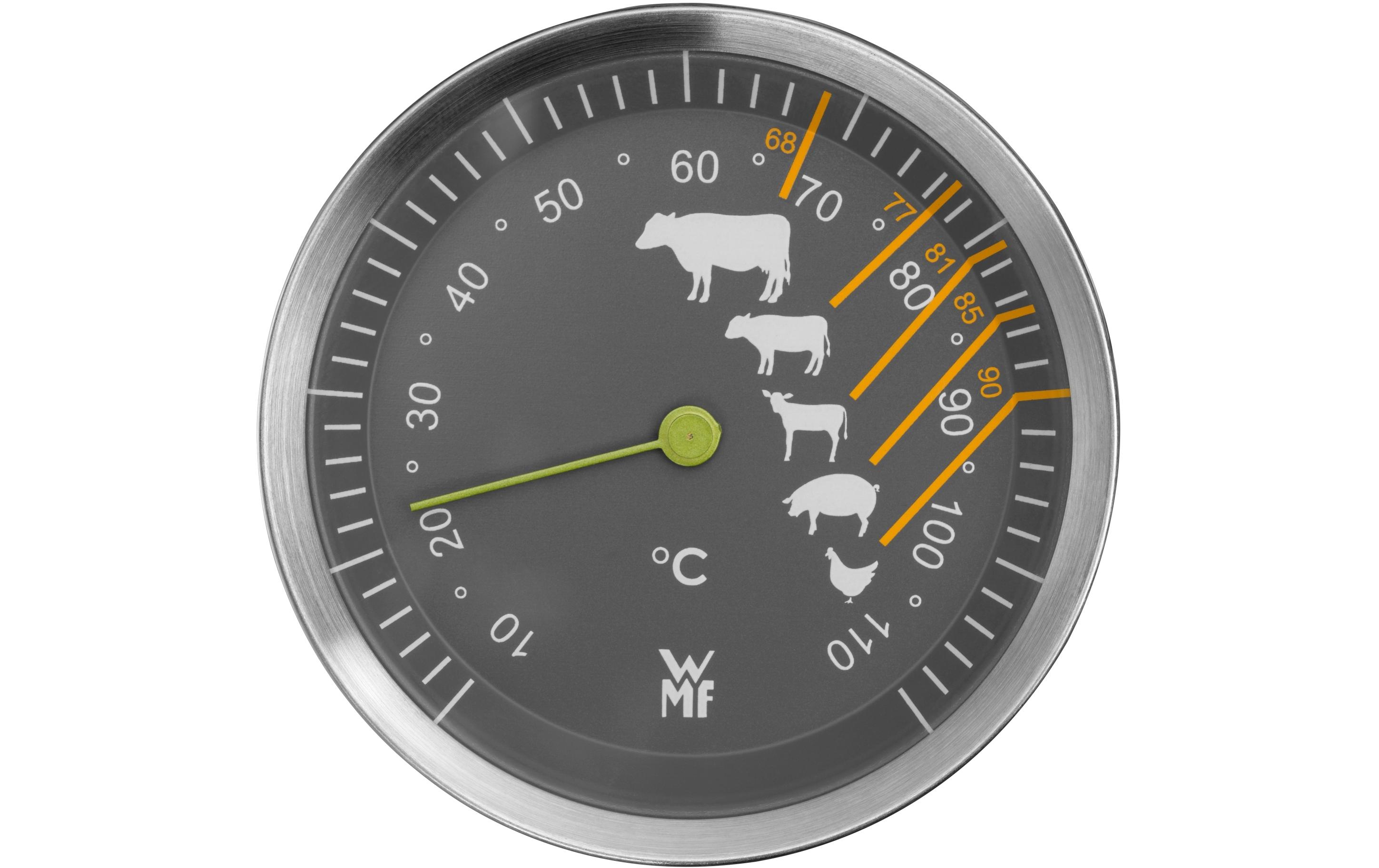 Bratenthermometer Scala Ø 6.3 cm, SilberBratenthermometer