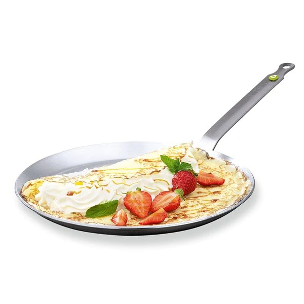 Crêpière tôle de fer blanc Minéral B Elément 26 cm De Buyer