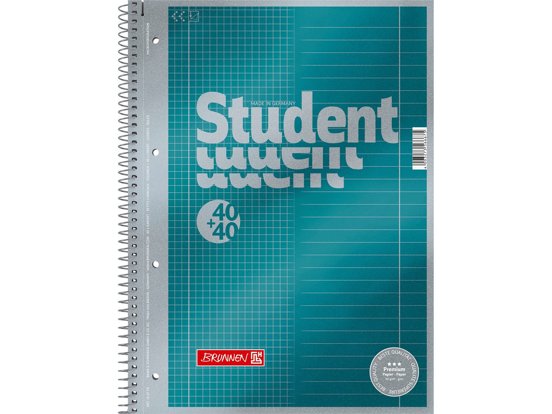 Brunnen Collegeblock Duo Premium