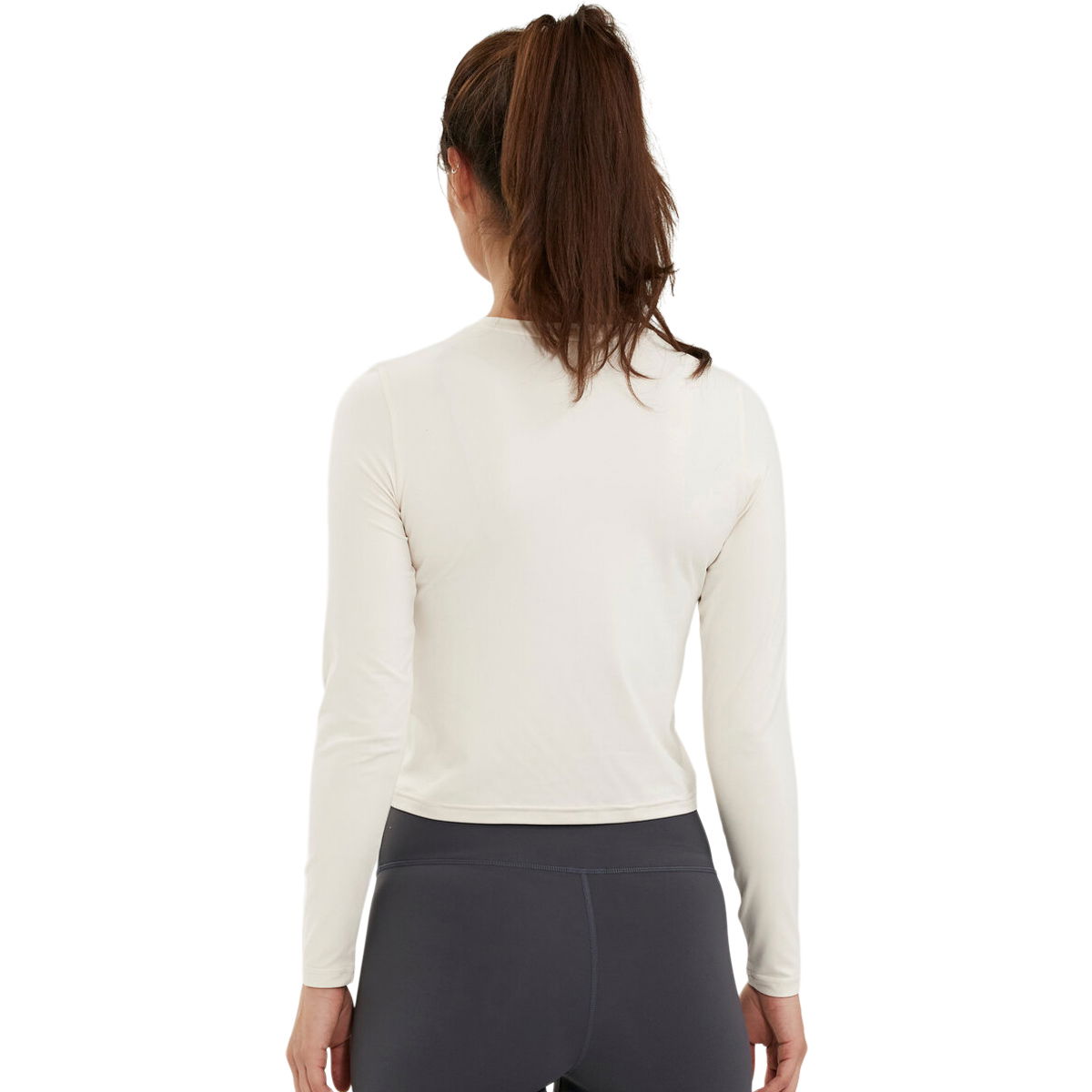 Athlecia Kirillov Langærmet Crop Top Dame