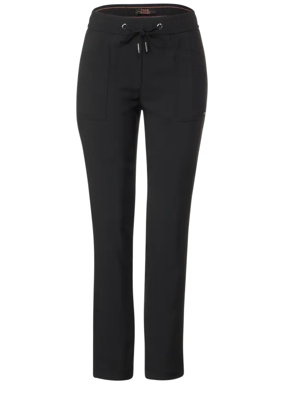 Casual Fit Hose - Black