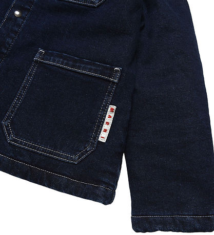 Marni Jeansjacke Mit Futter - Navy
