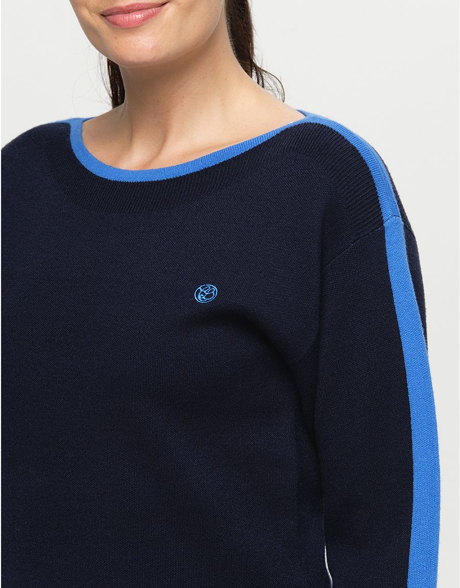 Pull bleu milano