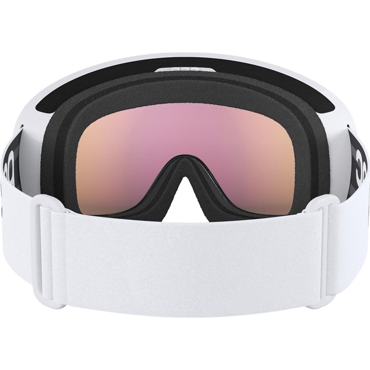 POC Fovea Hydrogen White/Partly Sunny Orange