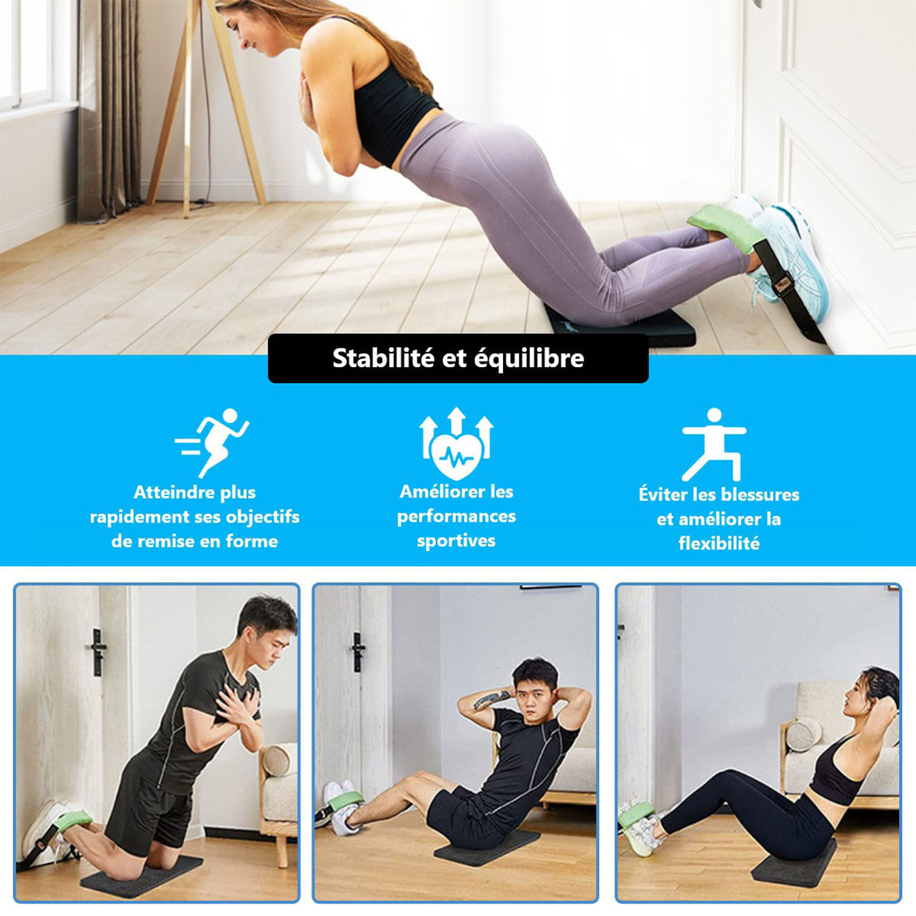 Onamaste Ceinture Ajustable Yoga noire