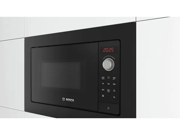 Bosch Serie | 2 BFL623MB3 - Mikrobølgeovn - til indbygning - 20 liter - 800 W - sort