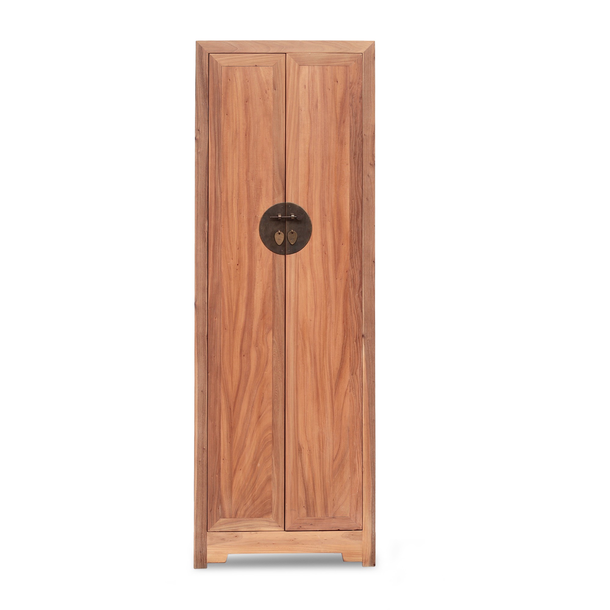 Schrank mit 2 Türen, natur, H 180 cm, B 62 cm, T 42 cm von fischer's lagerhaus