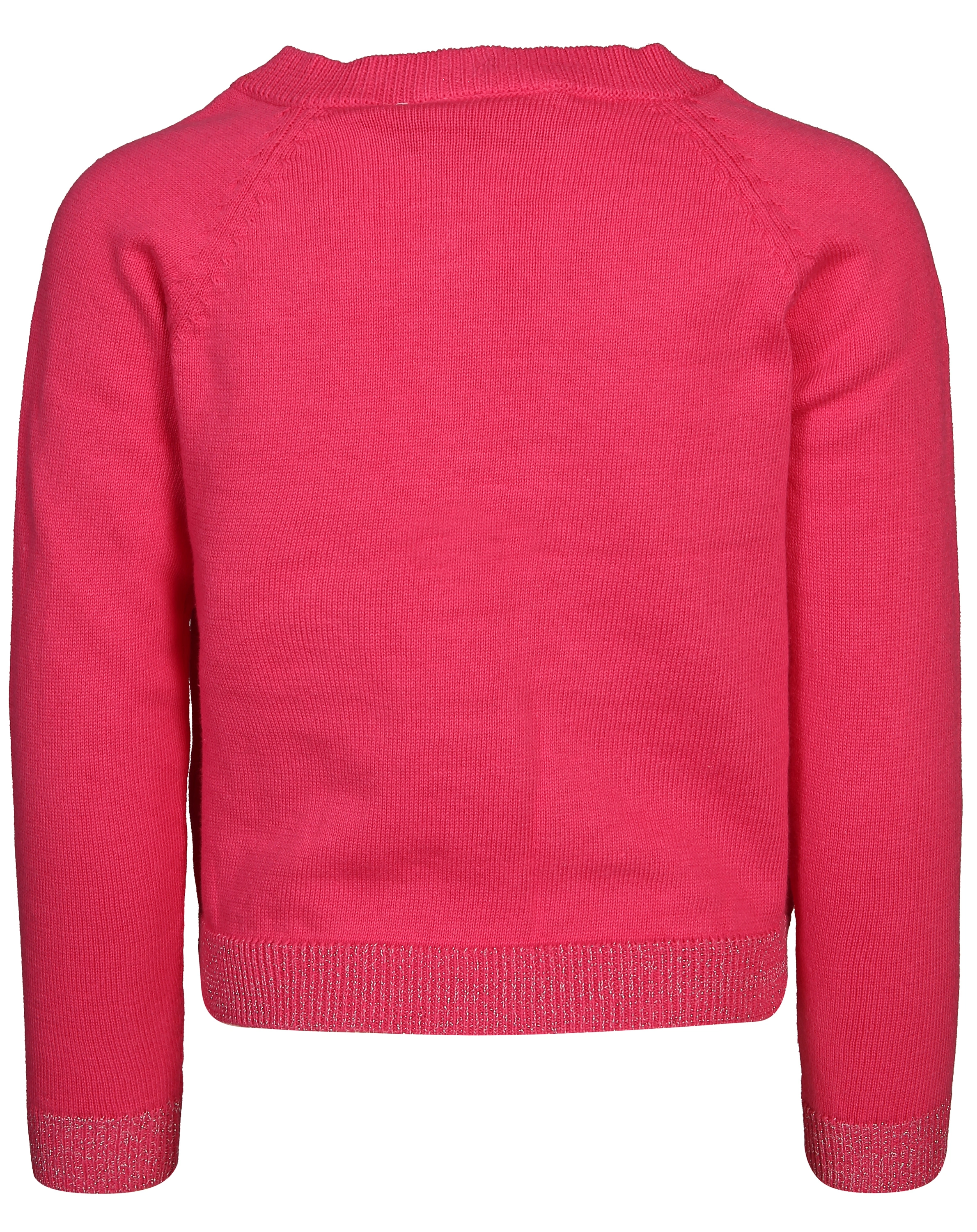 Strickjacke NEELE mit Glitzer in pink