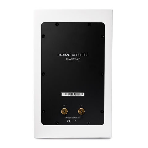 Radiant Acoustics Clarity 6.2 – compacte Purifi high-end luidspreker Wit