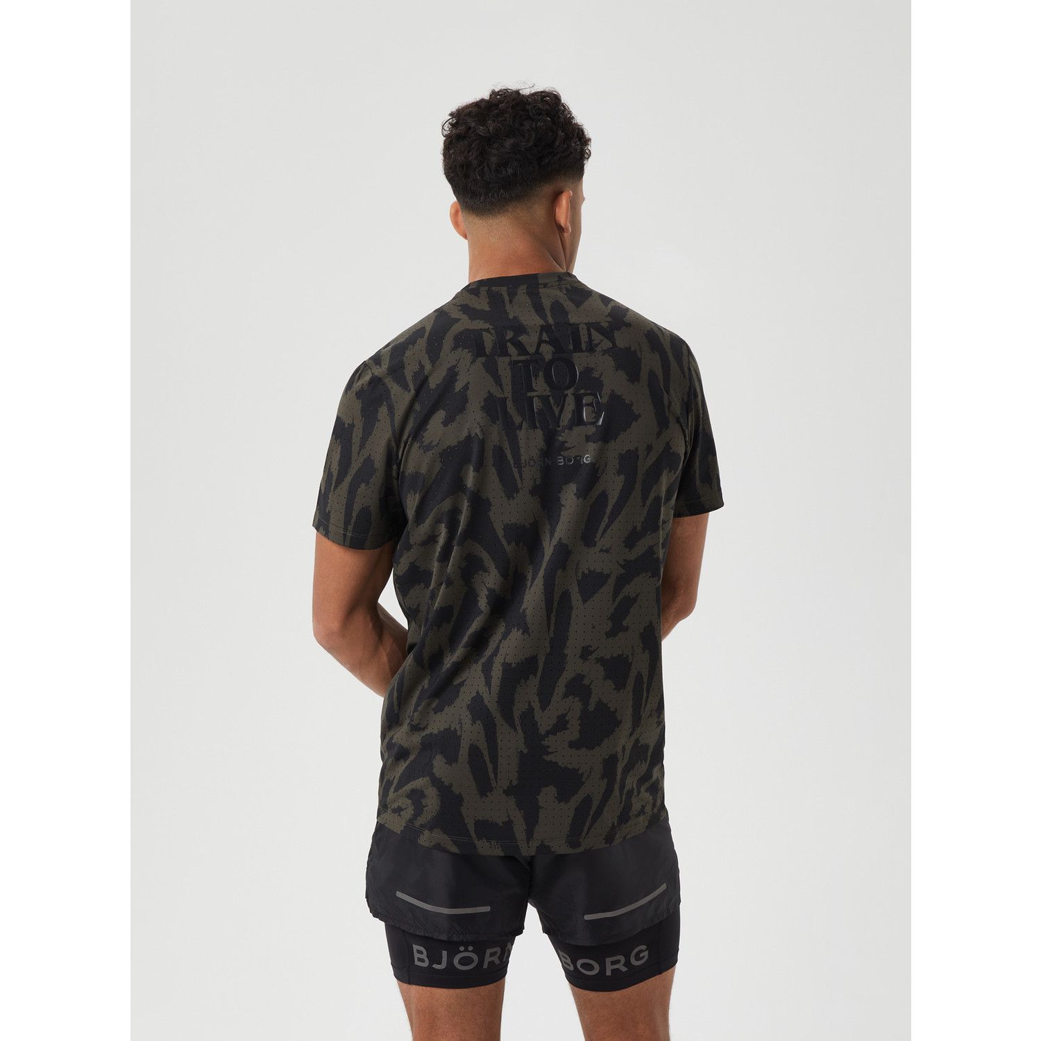 Björn Borg Borg Running Perforated T-Shirt Heren