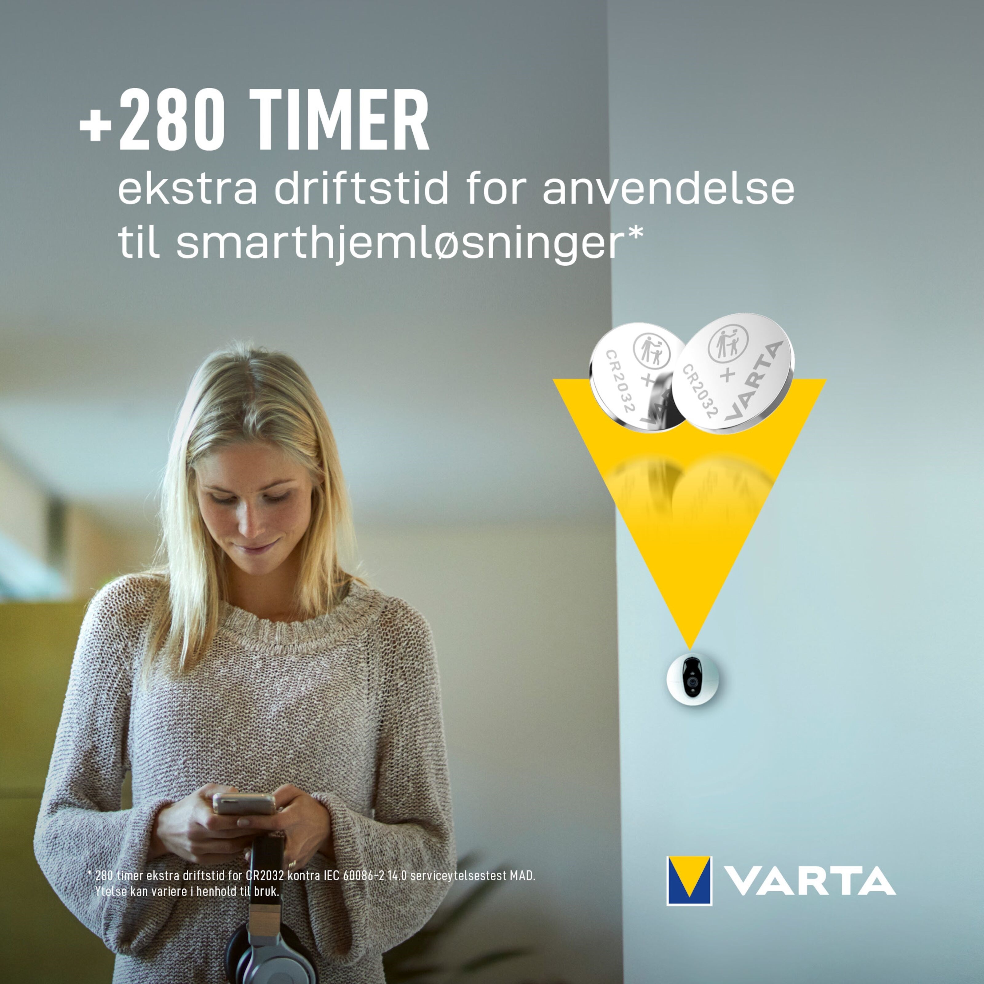 Varta Litiumbatteri CR2032 2-pk.