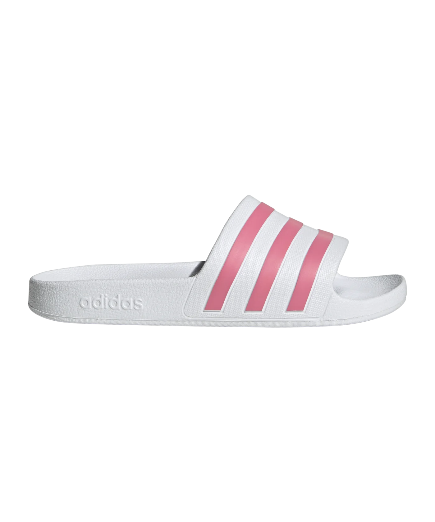 adidas Adilette Aqua Badelatsche Damen Weiss Rosa