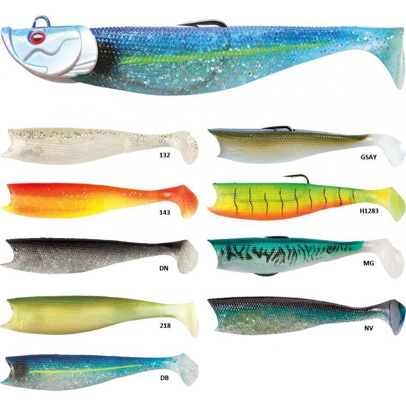 Leurre Souple Flashmer Blue Shad 12Cm