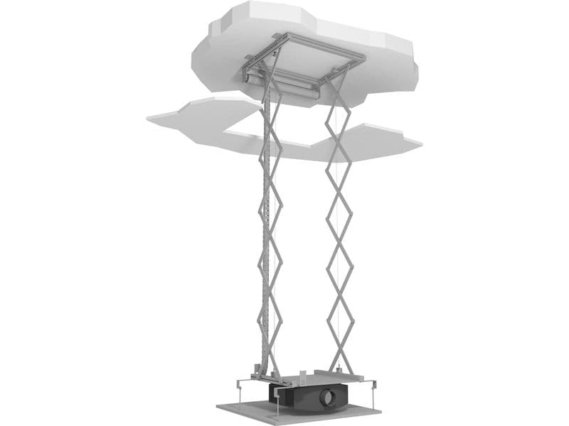 Celexon Deckenhalterung PL2000 Plus Grau ausfahrbar bis 196cm