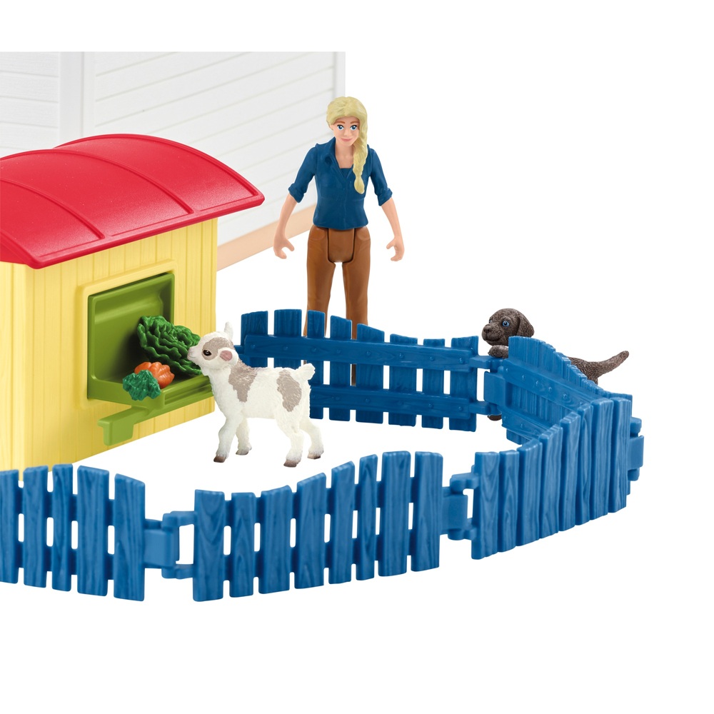 Schleich Farm World 42607 Haustierhotel-Set