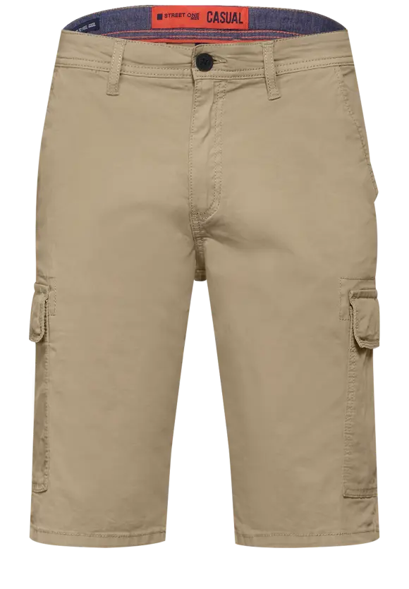 Twill Cargo Shorts - pure sand