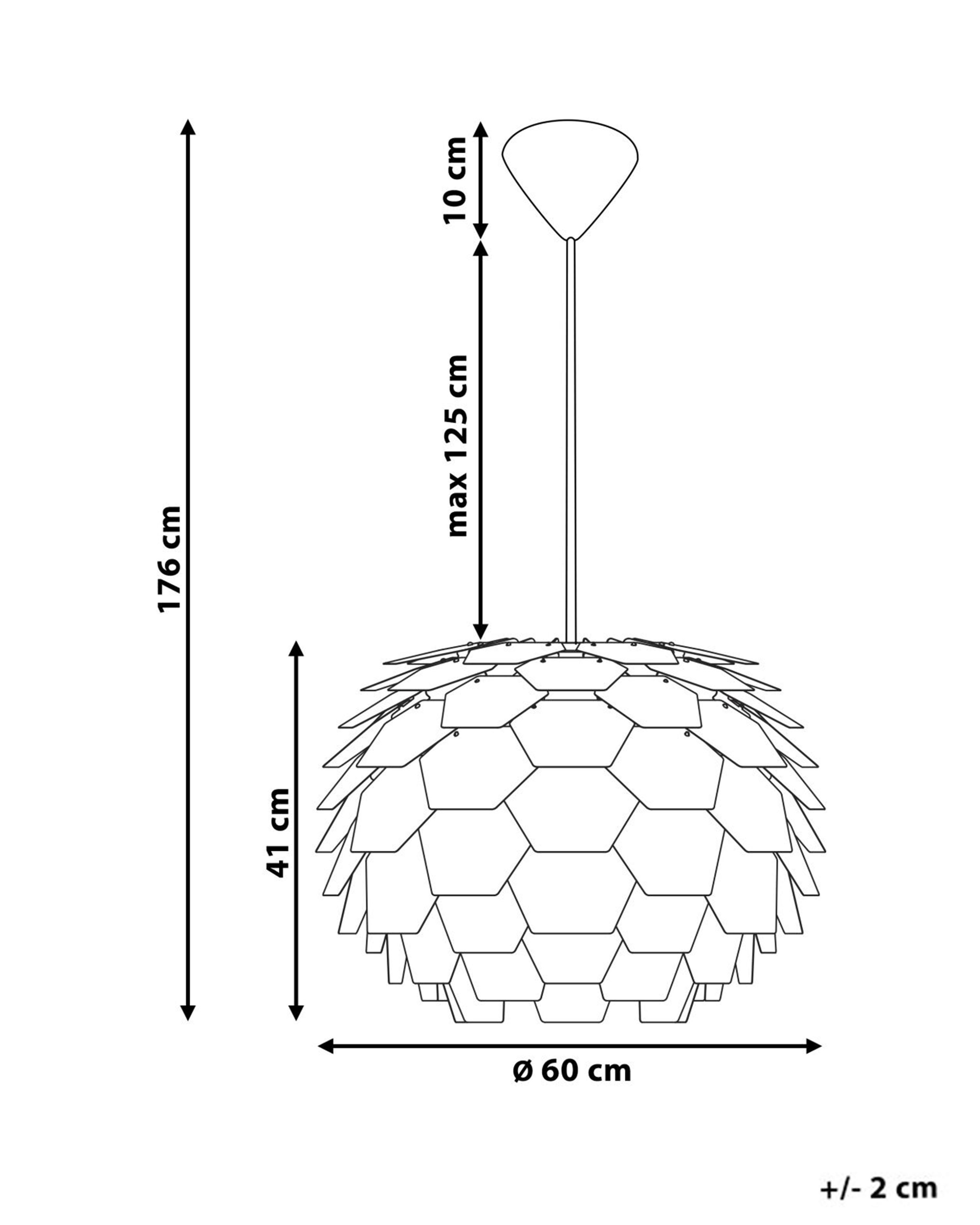 Hanglamp SEGRE L Donkergroen