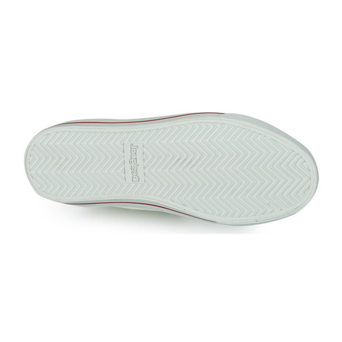 Desigual - BETA HEART - Blanc / Rouge