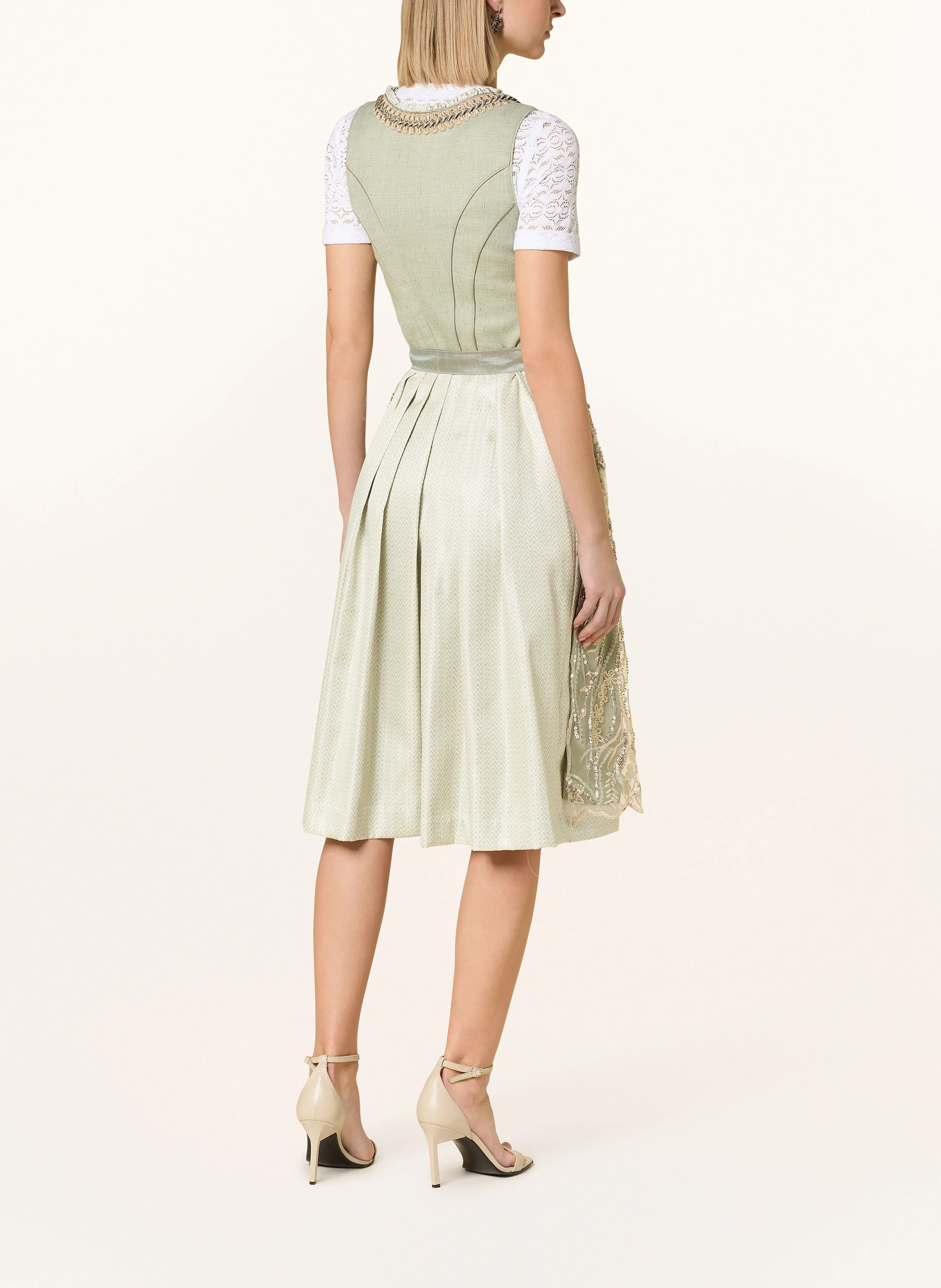 KRÜGER Jacquard-Dirndl mit Pailletten