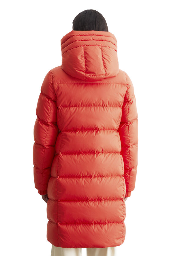 Marc O’Polo Water Repellent Down Puffer Coat Poppy red