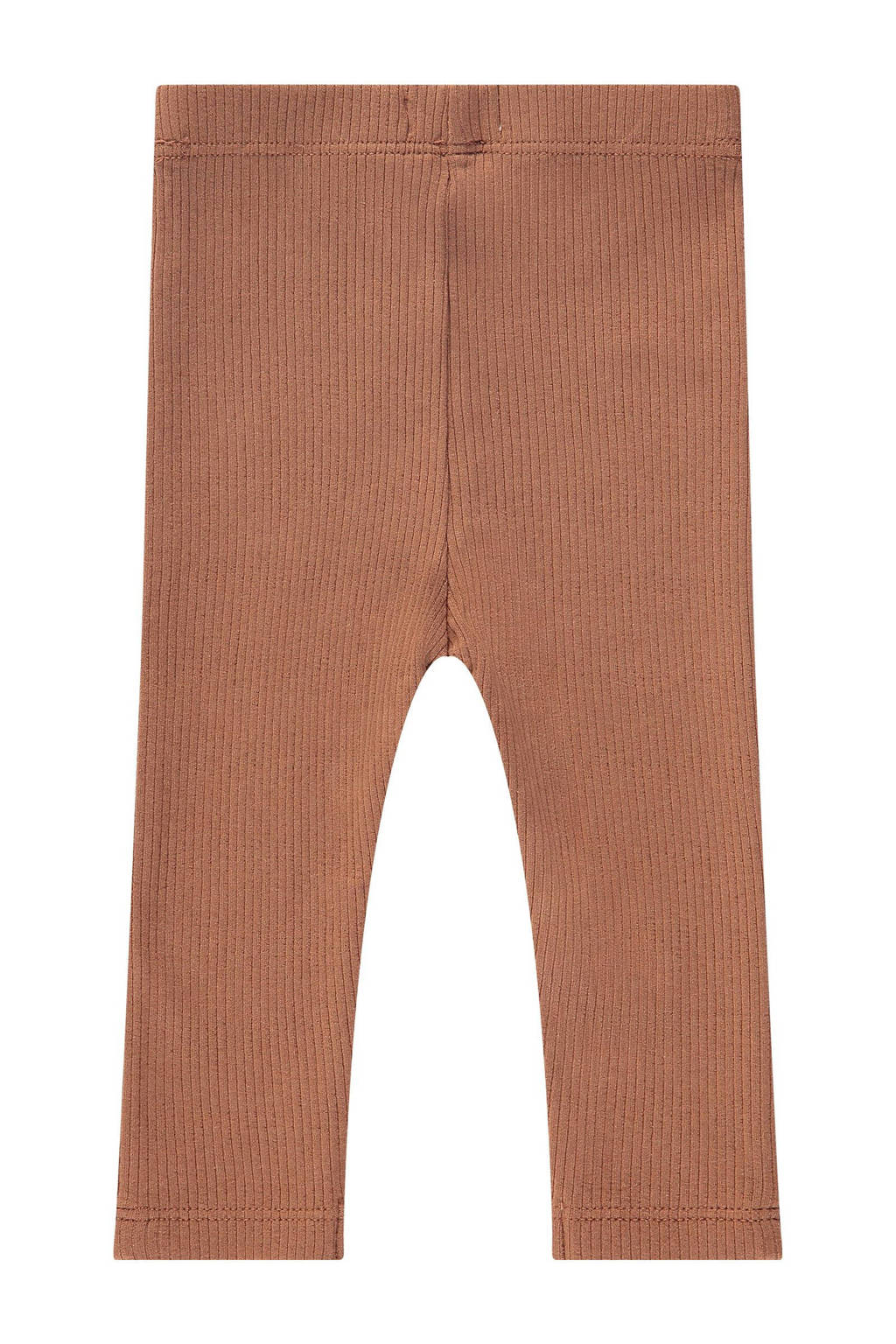 A Tiny Story baby regular fit broek bruin