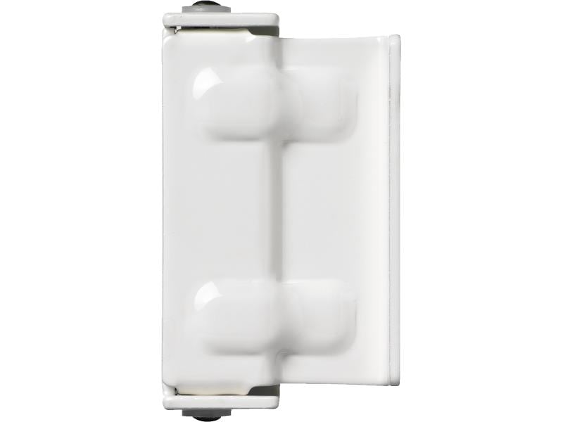 Abus Fenster-Zusatzsicherung SW2 W Weiss Stahl Fenstersicherheit