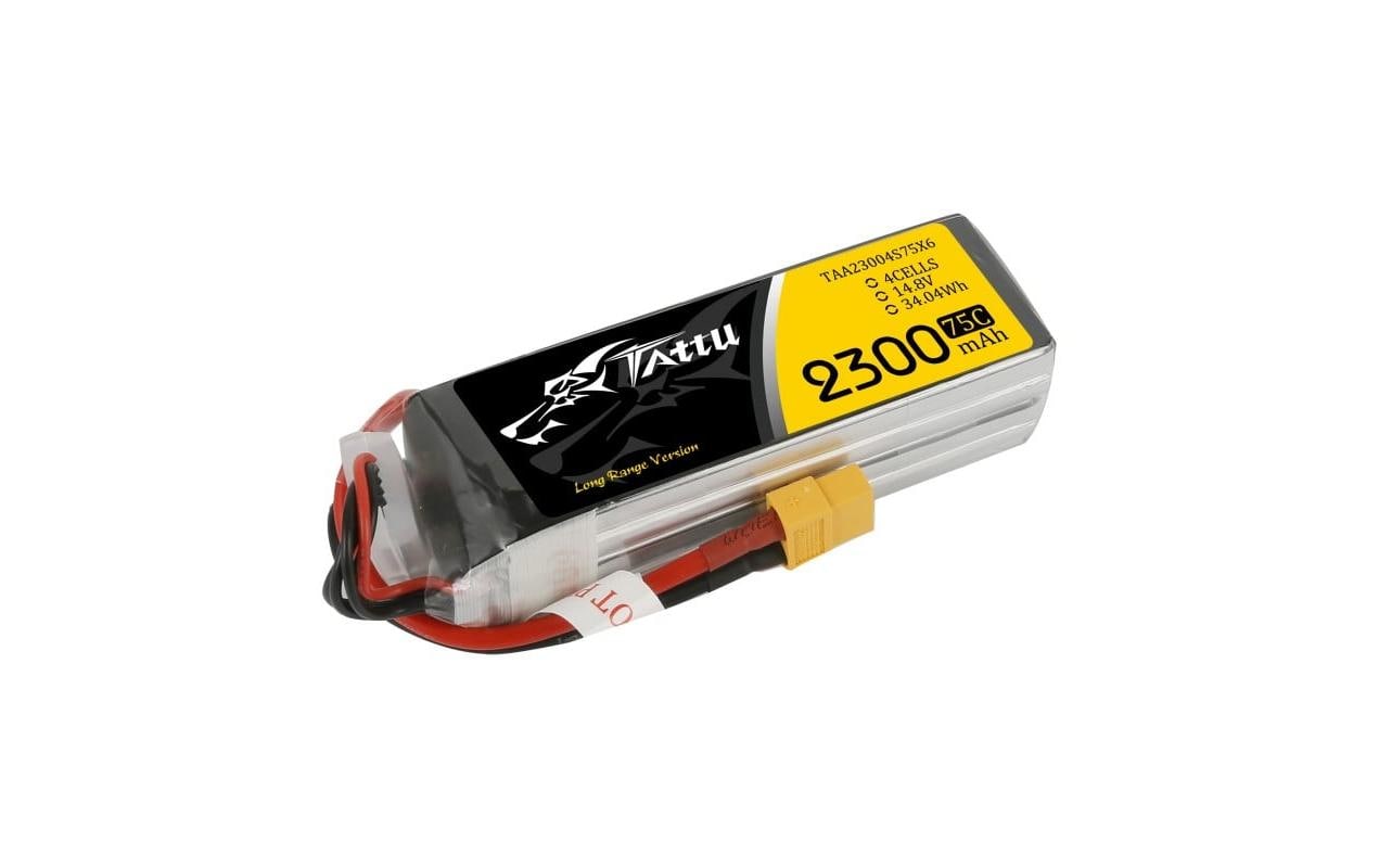 RC-Akku LiPo 2300 mAh 14.8 V 75C4S LiPo Akku mit XT60 Stecker