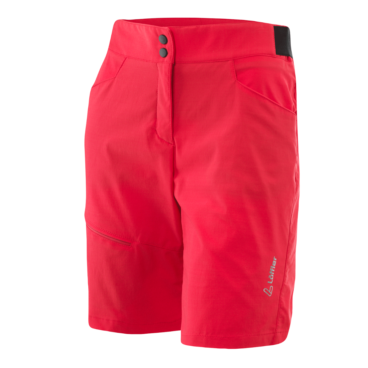 Löffler Comfort E CSL rode dames fietsbroek