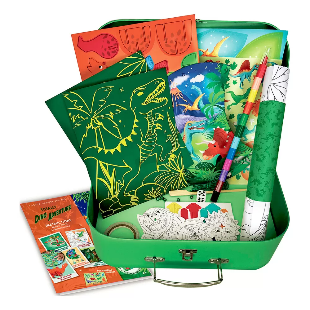BOX CANDIY Multi Craft & Activity Set - Totally Dino Adventure - 1 stk