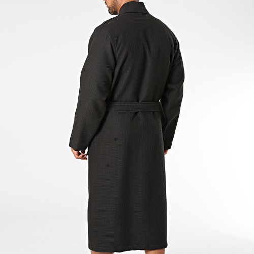 Peignoir Waffle Kimono 50469787 Noir