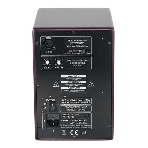 PSI Audio A14-M Studio Red