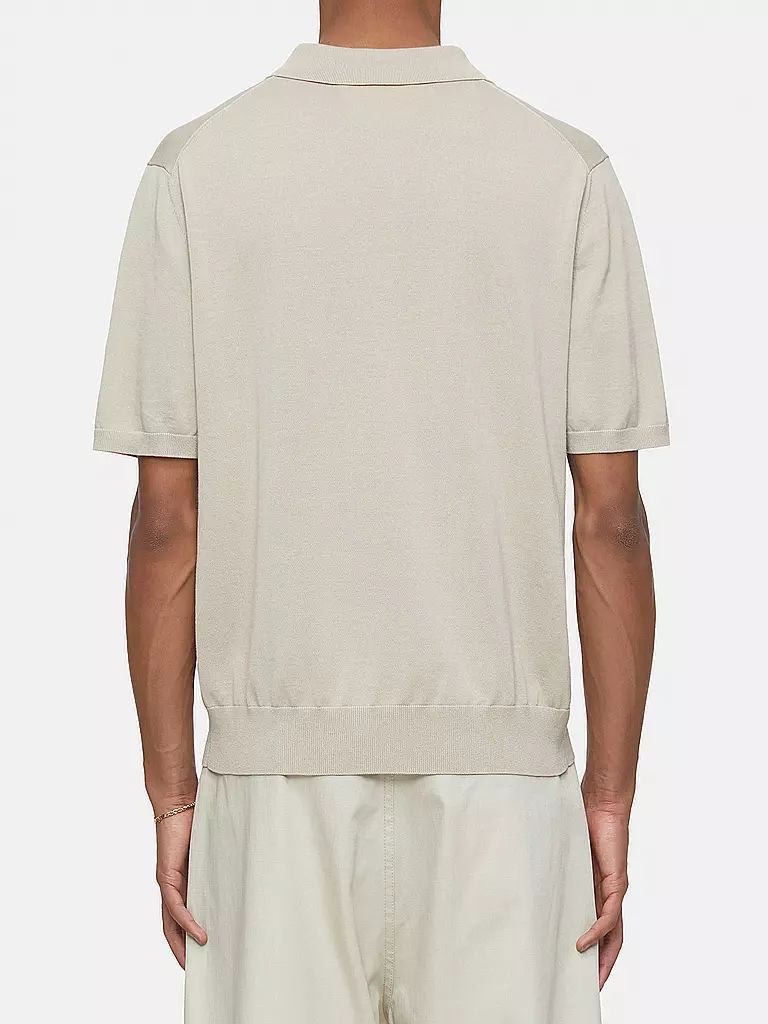 CLOSED Strickpoloshirt  beige