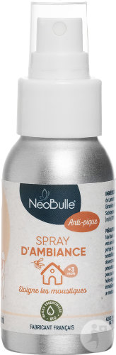 Néobulle Anti-Pique Spray D'ambiance Contre Les Moustiques Bio 50ml