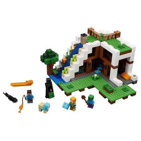 LEGO® Minecraft 21134 Unterschlupf im Wasserfall
