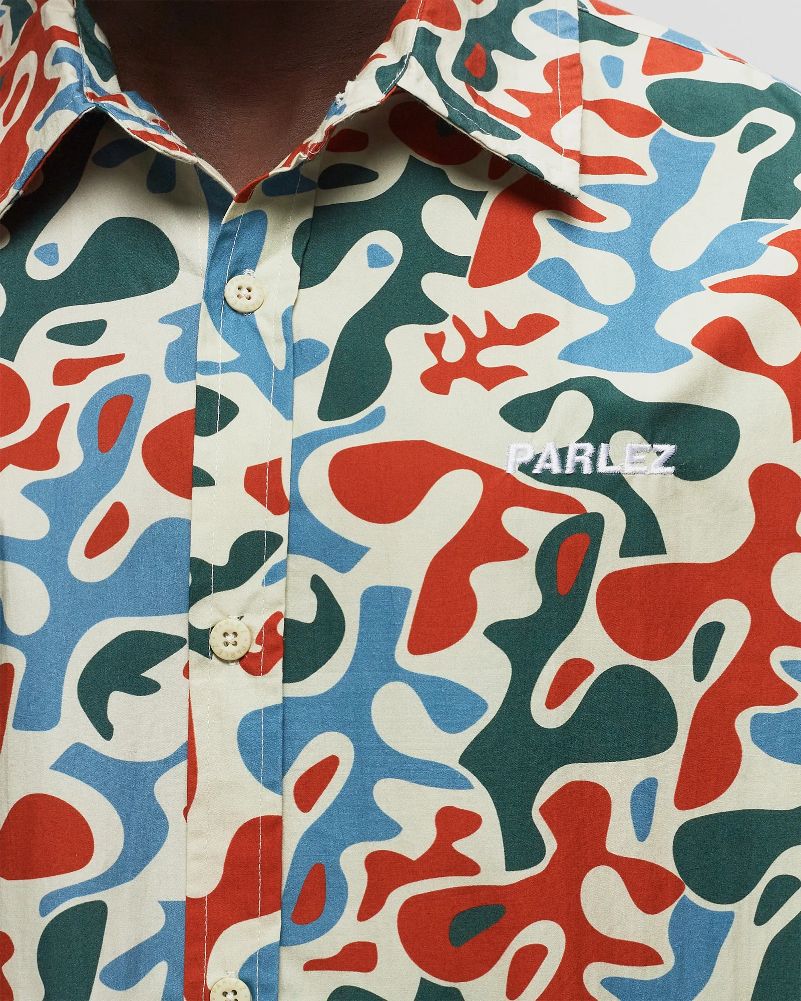 Parlez Puerto Ss Shirt Camo Multi