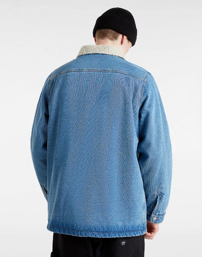 Vans Drill Chore Denim Sherpa Stonewash Indigo
