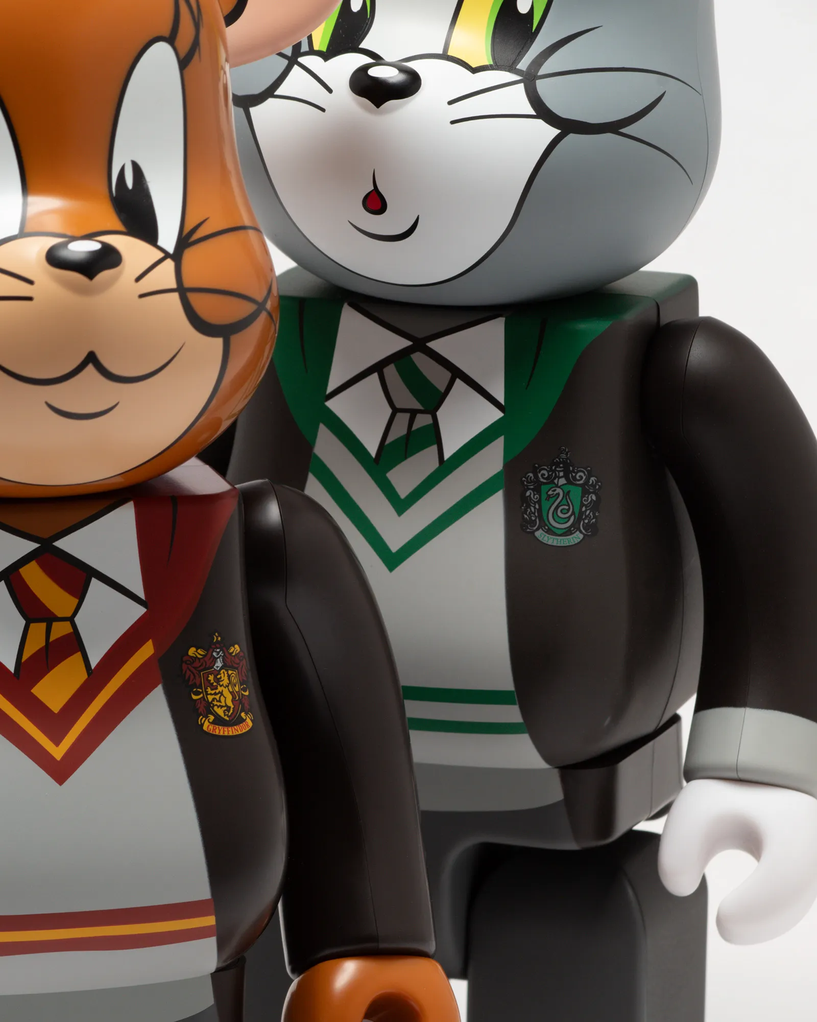 MEDICOM BEARBRICK 100% 400% TOM AND JERRY HOGWARTS SET