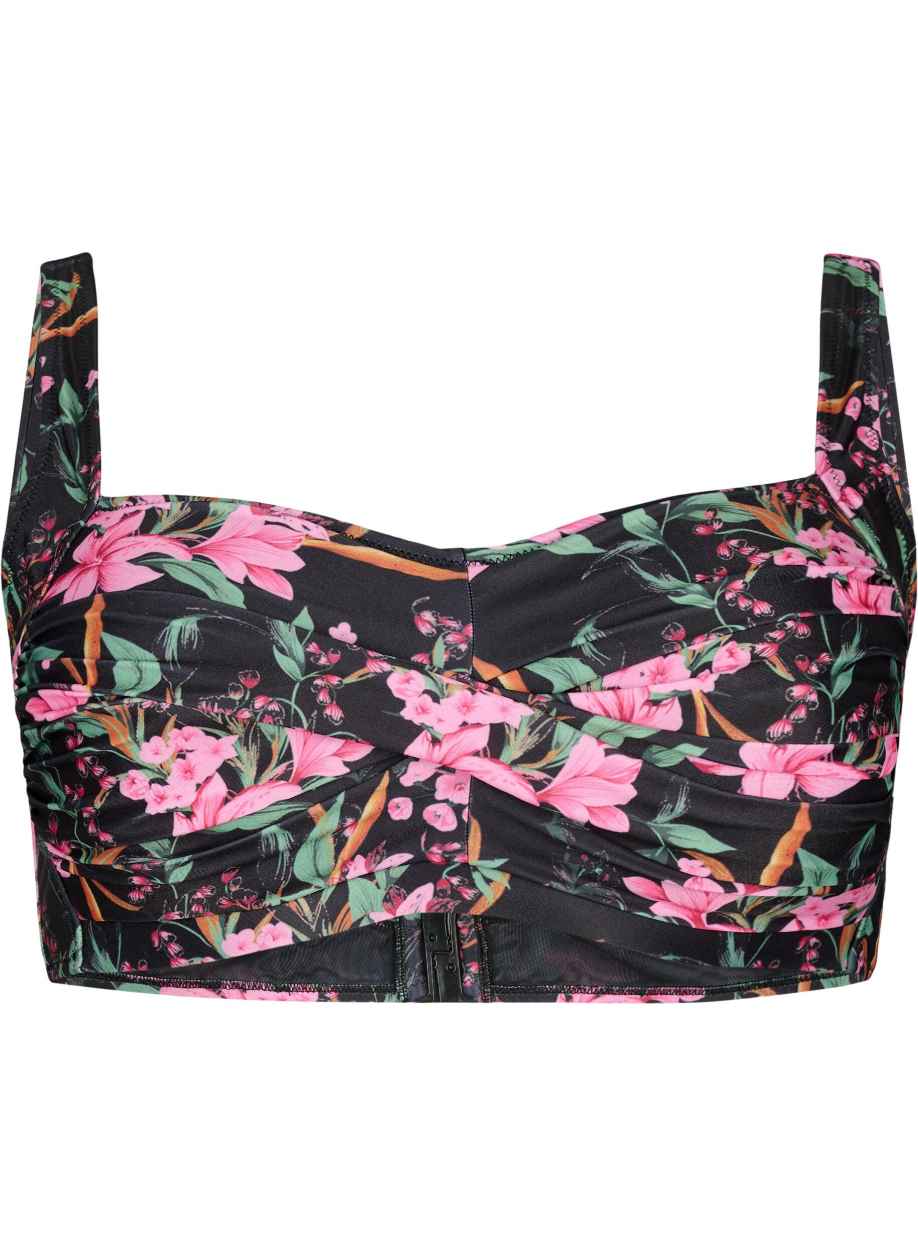 Printet bikini overdel