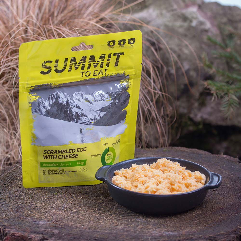 Summit To Eat Scrambled Egg With Cheese
